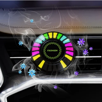 Bluetooth Car RGB Ambient Light USB Vehicle Rhythm Fragrance Lamp Strip Air Freshener