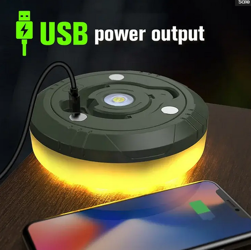 Multifunctional LED Outdoor Camping Colorful Atmosphere String Lights