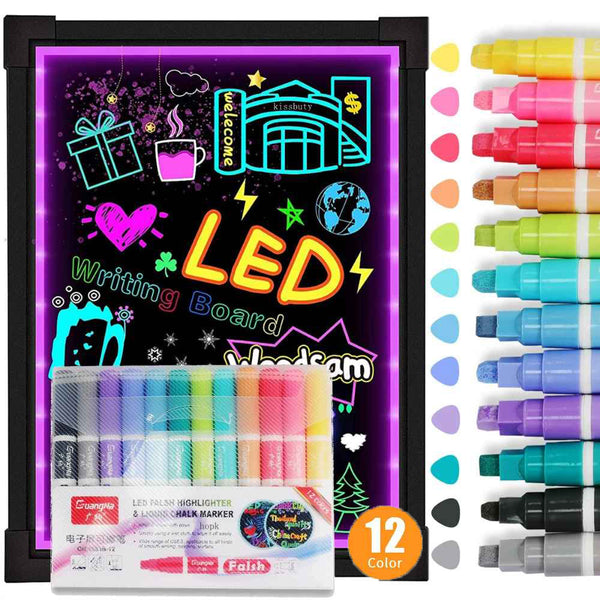 Professional Art Markers for LED Note Board