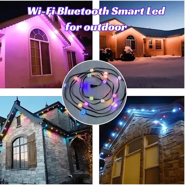 🎃Halloween Sale 50% OFF🔥Wi-Fi Bluetooth Smart Led for outdoor