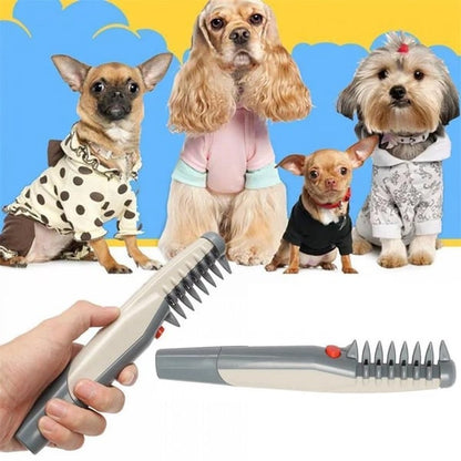 F-ELECTRIC DOG CAT COMB HAIR TRIMMING GROOMING