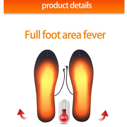 USB Heated Shoe Insoles