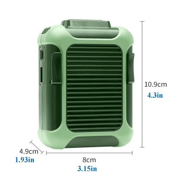 Portable Cooling Fan 4000mAH 16Hours Working Time
