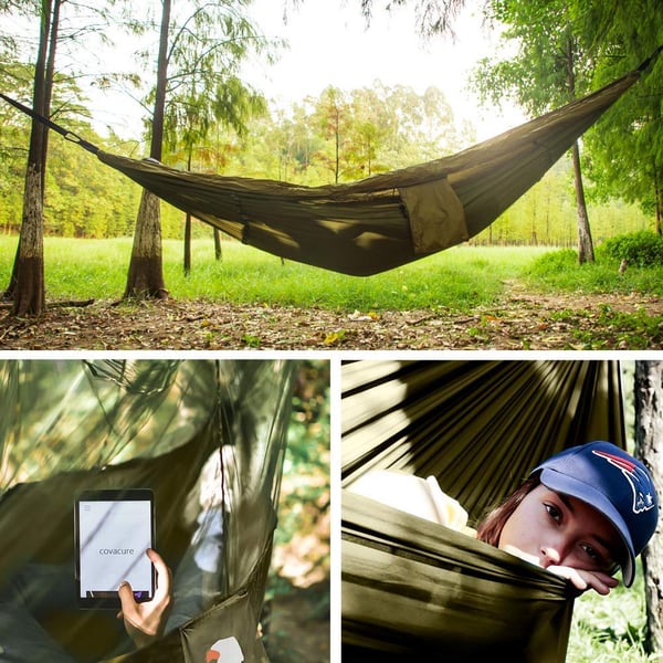 Outdoor mosquito net hammock