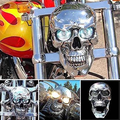 Skull Motorcycle Headlight