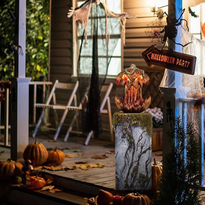 🎃 Halloween Scary Pumpkin With Lights 👻