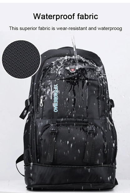 Expandable large-capacity oxford backpack