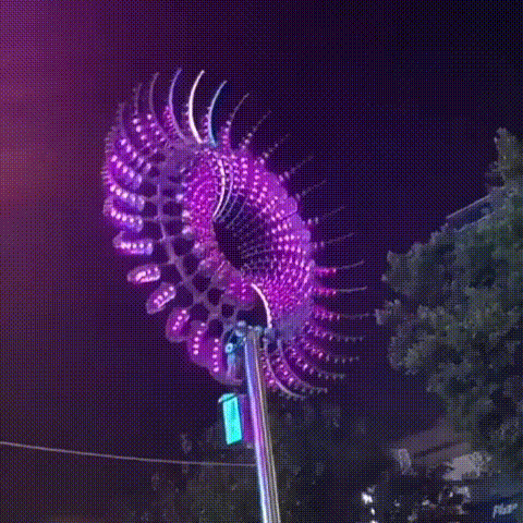 Magic Metal Windmill - Fireworks