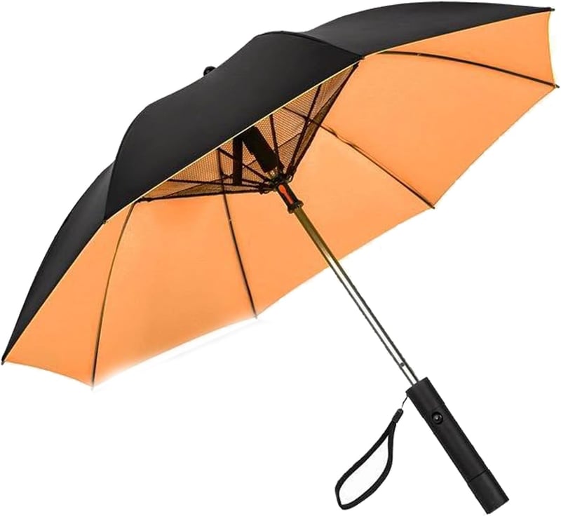 3 in 1 umbrella with fan