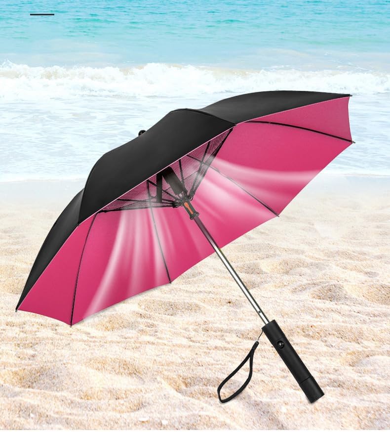 3 in 1 umbrella with fan