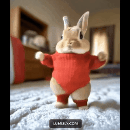 BunnyBot™ Electric Rabbit that Dances, Walks, Barks and Sits. Battery With a Duration of 17 Hours.