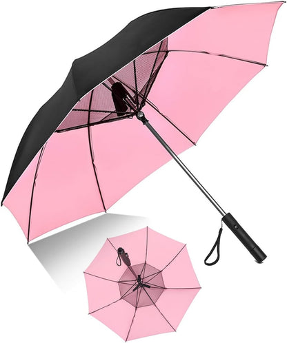 3 in 1 umbrella with fan