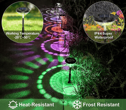 Outdoor Solar Pathway Lights Decorations