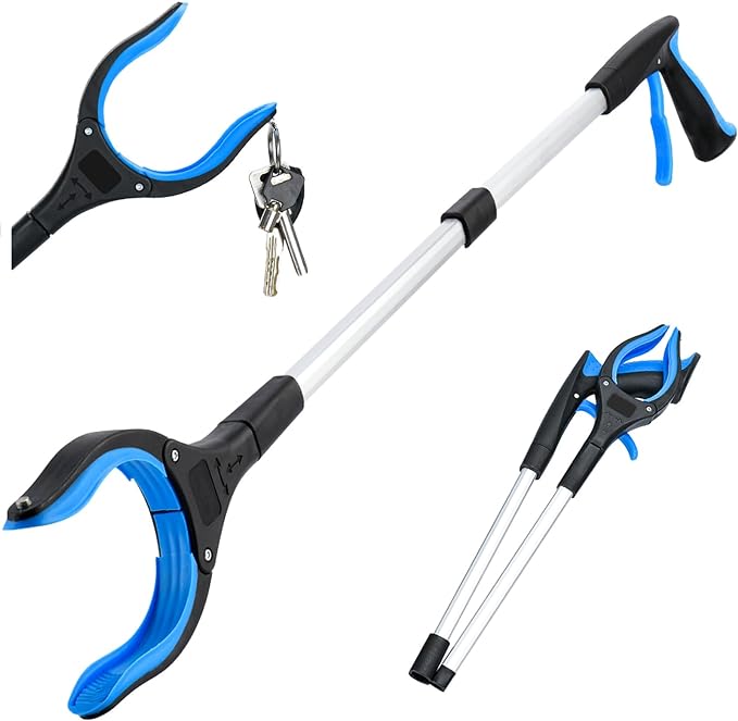 Newly Upgraded Foldable Grabber With 360° Swivel Clip