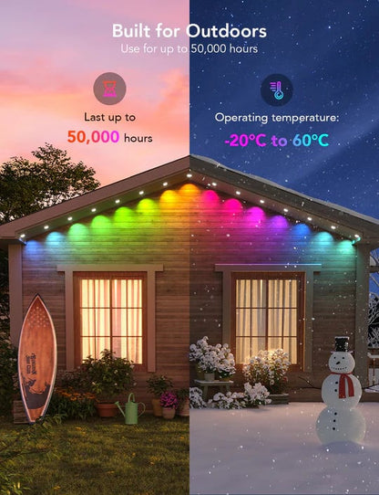 🎃Halloween Sale 50% OFF🔥Wi-Fi Bluetooth Smart Led for outdoor