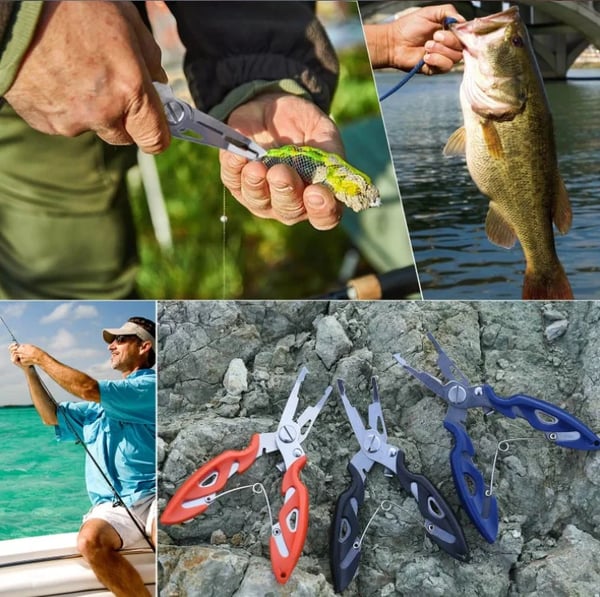 Multifunctional fishing pliers set（ Plier+Anti-drop cord+bag）