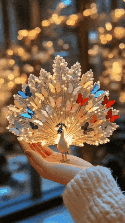 The Peacock is a Symbol of Good Luck and Prosperity.
