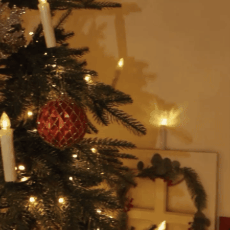 Flameless Christmas Candles - Duration 18 Hours