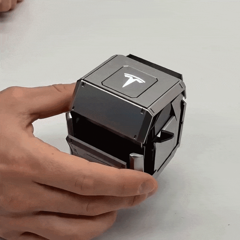 Mechanical Transformation Cube - Tesla CyberTruck