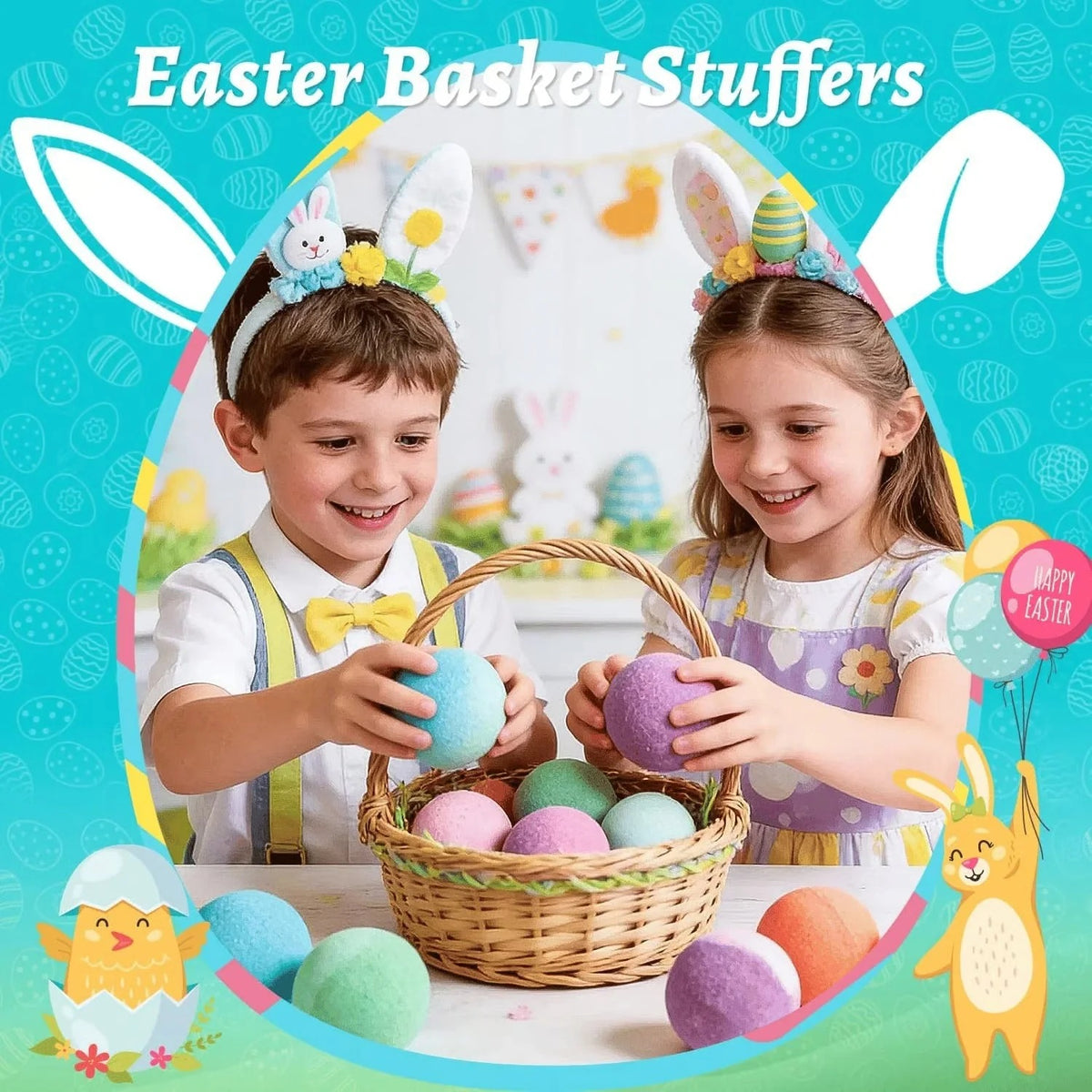 Bath Bombs + Surprise Ocean Toys Inside (Gift Box)