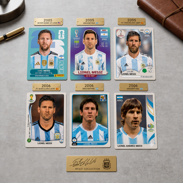 Update your collection and add the LIONEL MESSI 3D figures from "The Last Dance 2026"