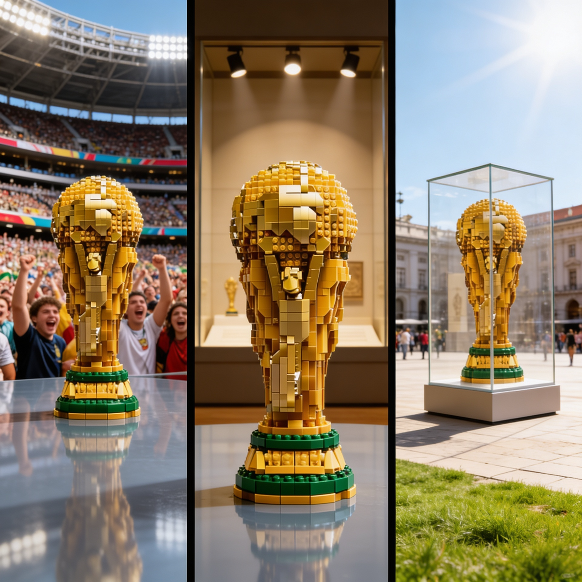Trofeo FIFA World Cup DIY Edición Premium - 3600pcs