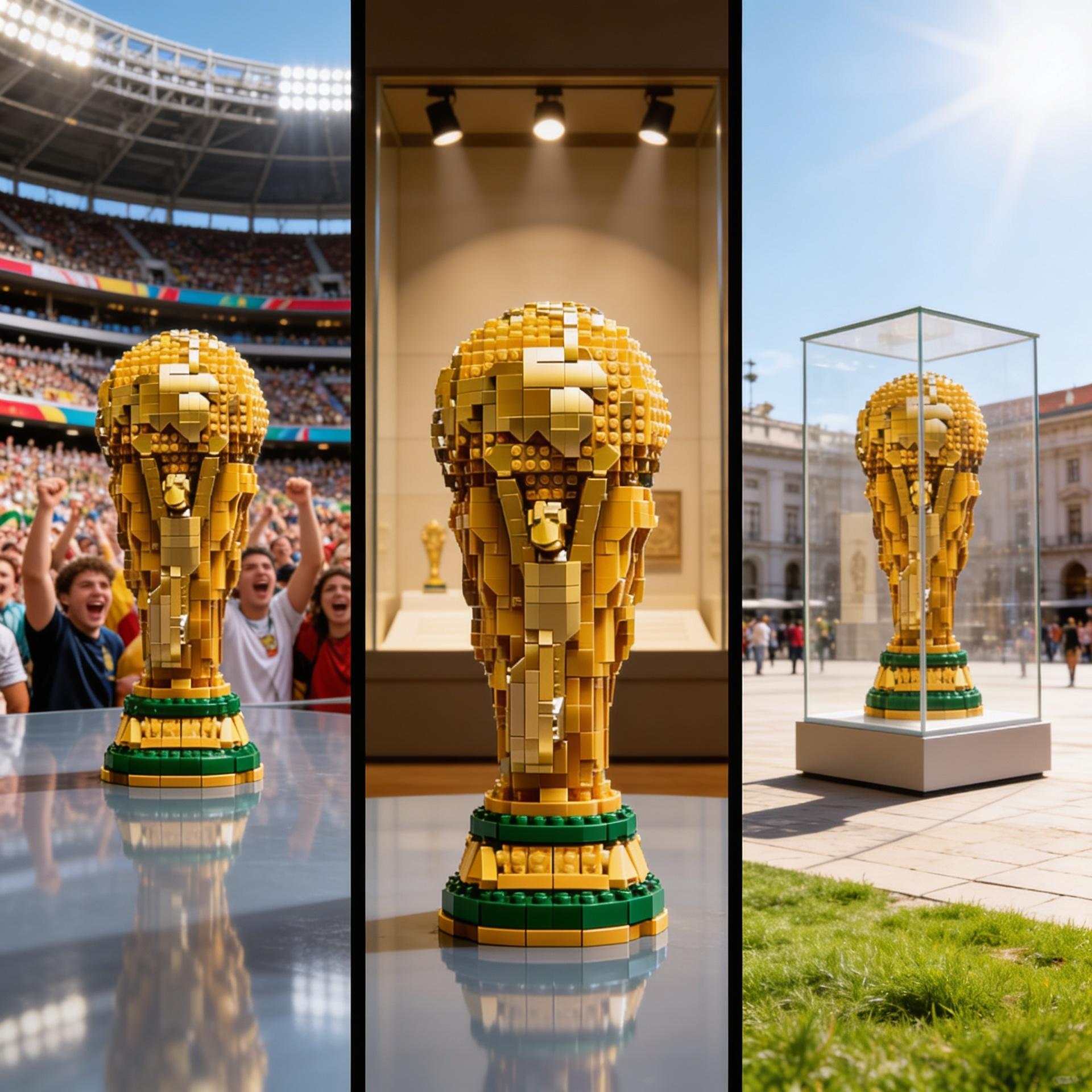 Trofeo FIFA World Cup DIY Edición Premium - 3600pcs