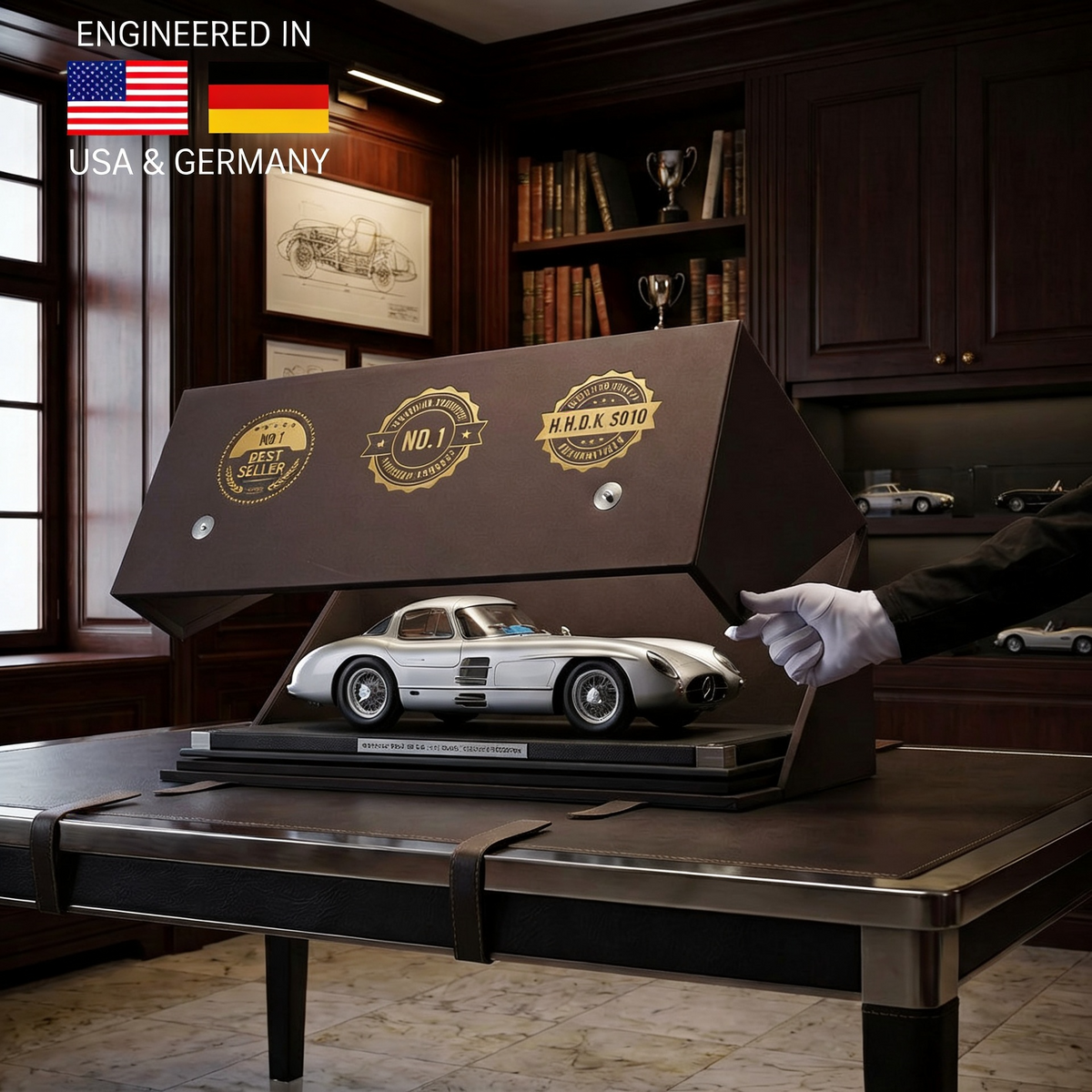Mercedes Benz 300 SLR Uhlenhaut cupé 1955