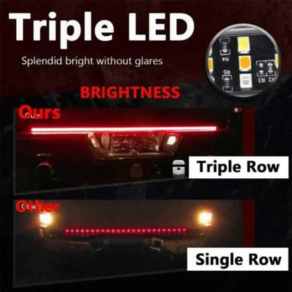 LED tailgate lights, turn signals and driving and reversing lights